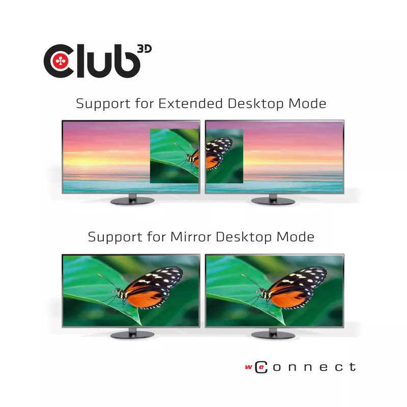 CLUB3D CSV-1562 to uniwersalna stacja dokująca USB3.2 Gen1 Type-C z potrójnym wyjściem 4K30Hz, certyfikowana DisplayLink®. Uniwersalna stacja dokująca z ładowaniem