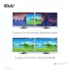 CLUB3D CSV-1562 to uniwersalna stacja dokująca USB3.2 Gen1 Type-C z potrójnym wyjściem 4K30Hz, certyfikowana DisplayLink®. Uniwersalna stacja dokująca z ładowaniem