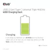 CLUB3D CSV-1562 to uniwersalna stacja dokująca USB3.2 Gen1 Type-C z potrójnym wyjściem 4K30Hz, certyfikowana DisplayLink®. Uniwersalna stacja dokująca z ładowaniem