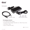 CLUB3D CSV-1562 to uniwersalna stacja dokująca USB3.2 Gen1 Type-C z potrójnym wyjściem 4K30Hz, certyfikowana DisplayLink®. Uniwersalna stacja dokująca z ładowaniem