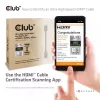CLUB3D kabel HDMI Ultra High Speed 4K120Hz, 8K60Hz 48Gbps M/M 3 m/ 9.84ft