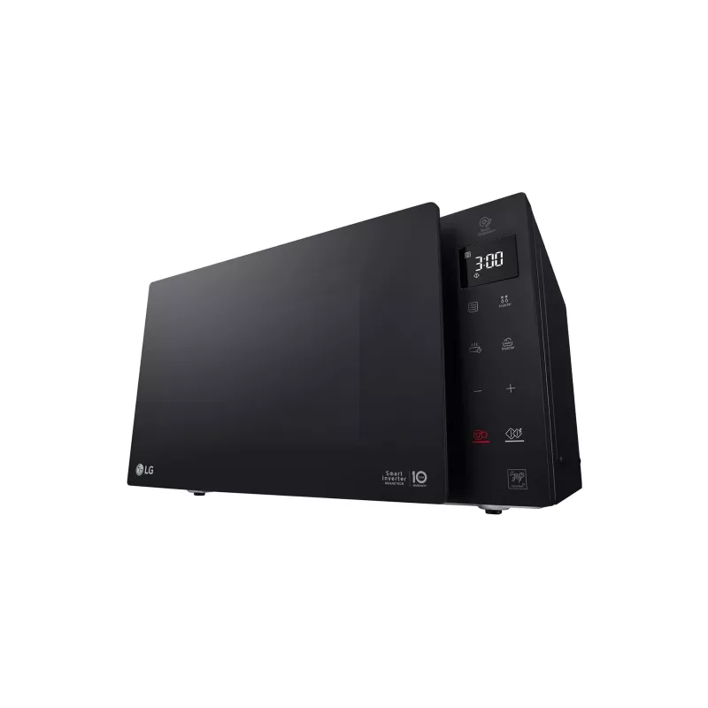 LG NeoChef MS 2535 GIB czarna kuchenka mikrofalowa solo do postawienia na blacie 25 L 300 W
