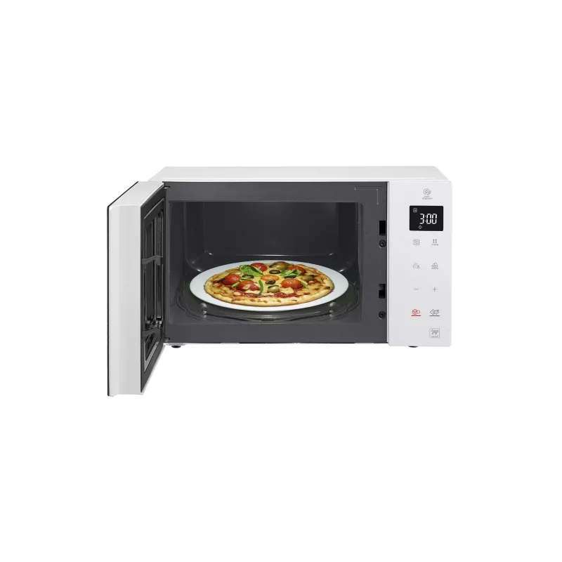 Kuchenka mikrofalowa LG MS 23 NECBW Czarny, Biały Solo 23 L 1000 W