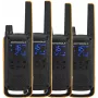 Radiotelefon Motorola Talkabout T82 Extreme Quad Pack — 4 × radiotelefony PMR, 16 kanałów, IPX4, 500 mW, akumulatory NiMH, micro-USB