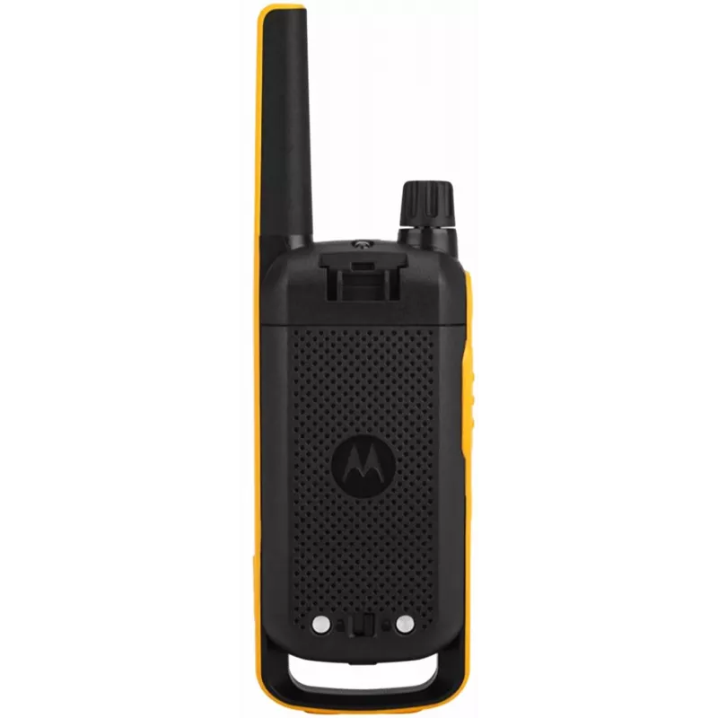 Radiotelefon Motorola Talkabout T82 Extreme Quad Pack — 4 × radiotelefony PMR, 16 kanałów, IPX4, 500 mW, akumulatory NiMH, micro-USB