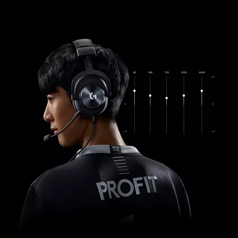 LOGITECH G Pro X Zestaw słuchawkowy do gier - 3.5mm - Czarny