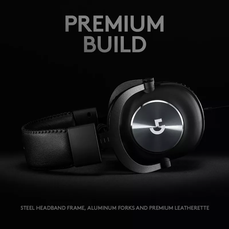 LOGITECH G Pro X Zestaw słuchawkowy do gier - 3.5mm - Czarny