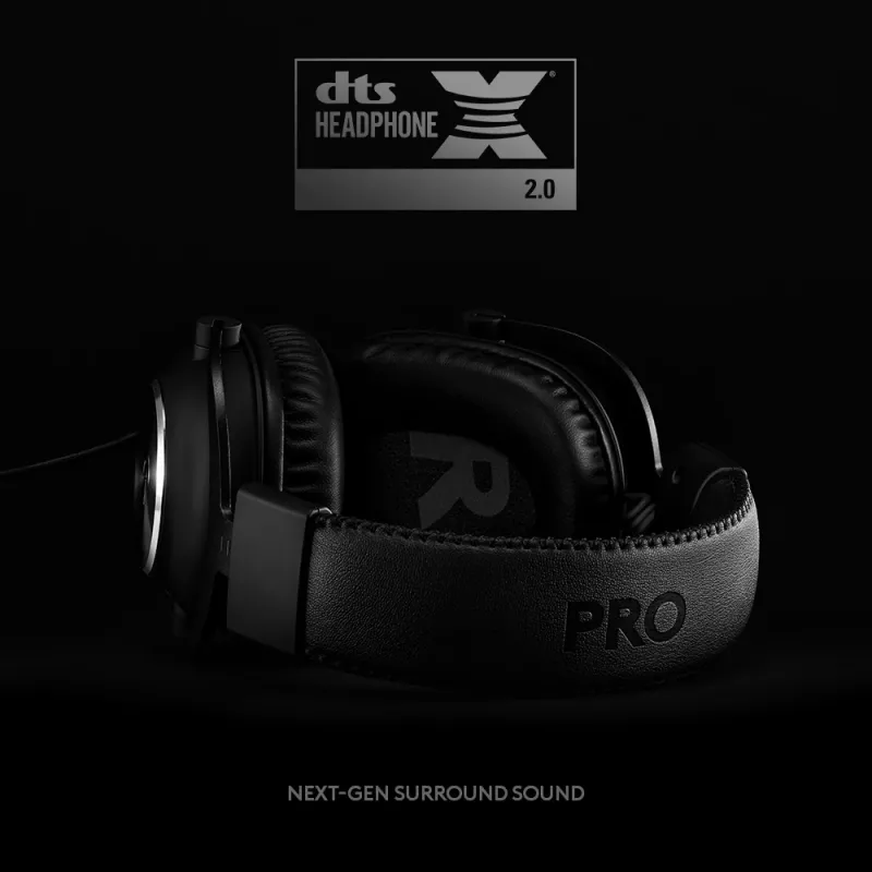 LOGITECH G Pro X Zestaw słuchawkowy do gier - 3.5mm - Czarny