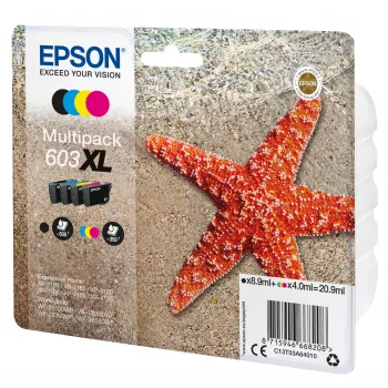 Epson C13T03A64010 wkład atramentowy 1 szt. Oryginalny o wysokiej (XL) wydajności Czarny, Cyjan, Magenta, Żółty