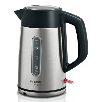 Bosch TWK4P440 czajnik elektryczny 1.7 L 2400 W Czarny, stal nierdzewna