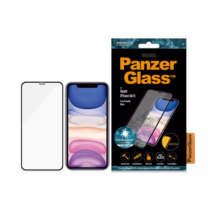 Szkło ochronne PanzerGlass Apple iPhone 11 XR Edge-to-Edge