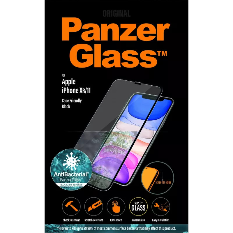 Szkło ochronne PanzerGlass Apple iPhone 11 XR Edge-to-Edge