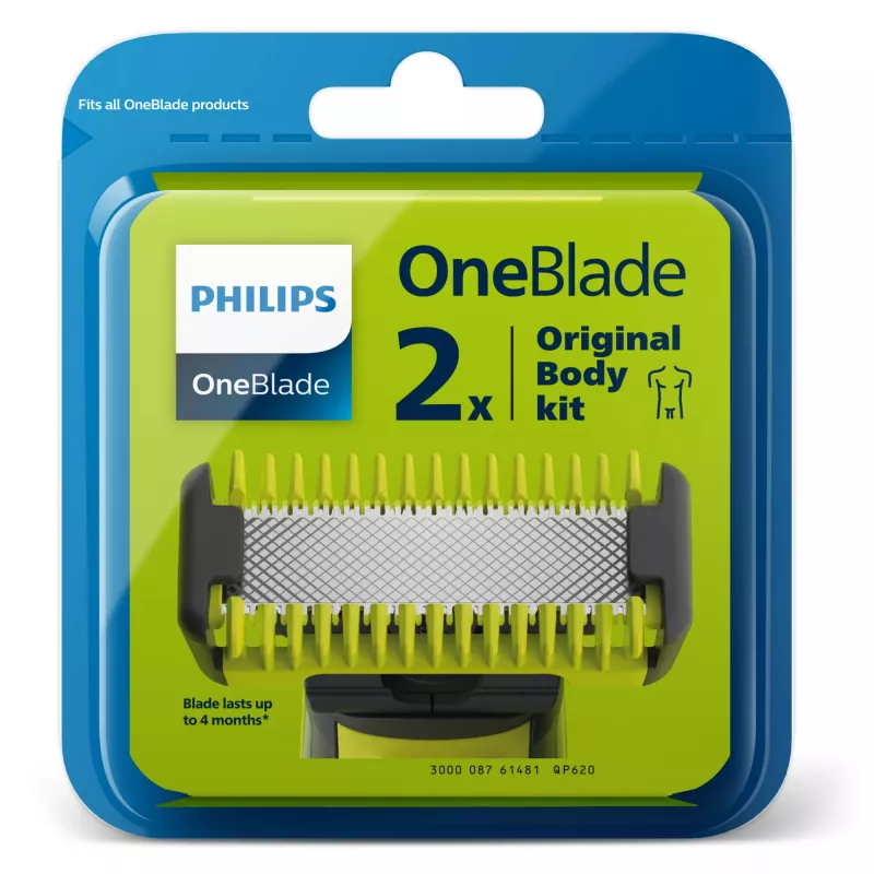 Ostrze do golenia Philips Norelco OneBlade QP620/50 ostrza wymienne, czarny, 2 szt.