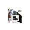 Kingston Technology Canvas Select 64GB micSDXC Plus 100R A1 C10 Karta + ADP