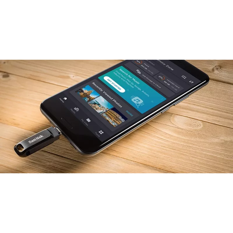 WESTERN DIGITAL SanDisk Ultra Dual Drive Go - 64 GB pamięć USB - USB-C / USB-A