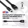 Przedłużacz CLUB3D Mini DisplayPort na DisplayPort 1.4 8K60Hz DSC1.2 HBR3 HDR M/F 1m/3,28 stopy