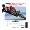 Przedłużacz CLUB3D Mini DisplayPort na DisplayPort 1.4 8K60Hz DSC1.2 HBR3 HDR M/F 1m/3,28 stopy