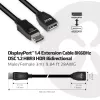 Kabel przedłużający CLUB3D DisplayPort 1.4 8K60Hz DSC 1.2 HBR3 HDR dwukierunkowy M/F 3m/9.84ft