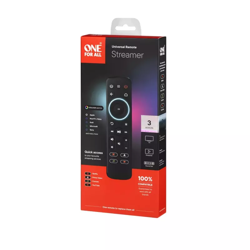 Remote Control One For All Advanced Streamer URC7935