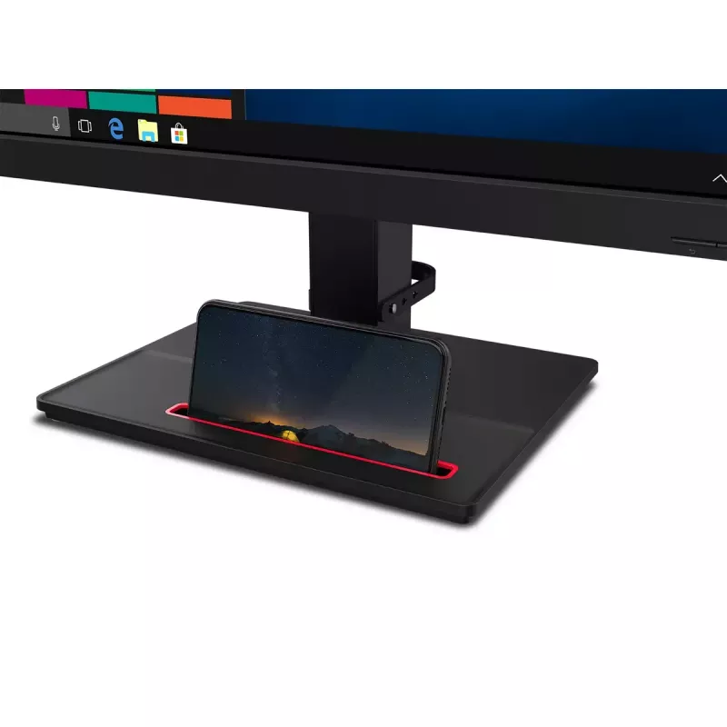 Monitor komputerowy Lenovo ThinkVision T27q-20 68,6 cm (27 cali) 2560 x 1440 pikseli Quad HD LCD Czarny