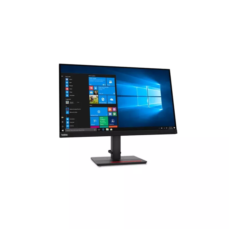 Monitor komputerowy Lenovo ThinkVision T27q-20 68,6 cm (27 cali) 2560 x 1440 pikseli Quad HD LCD Czarny