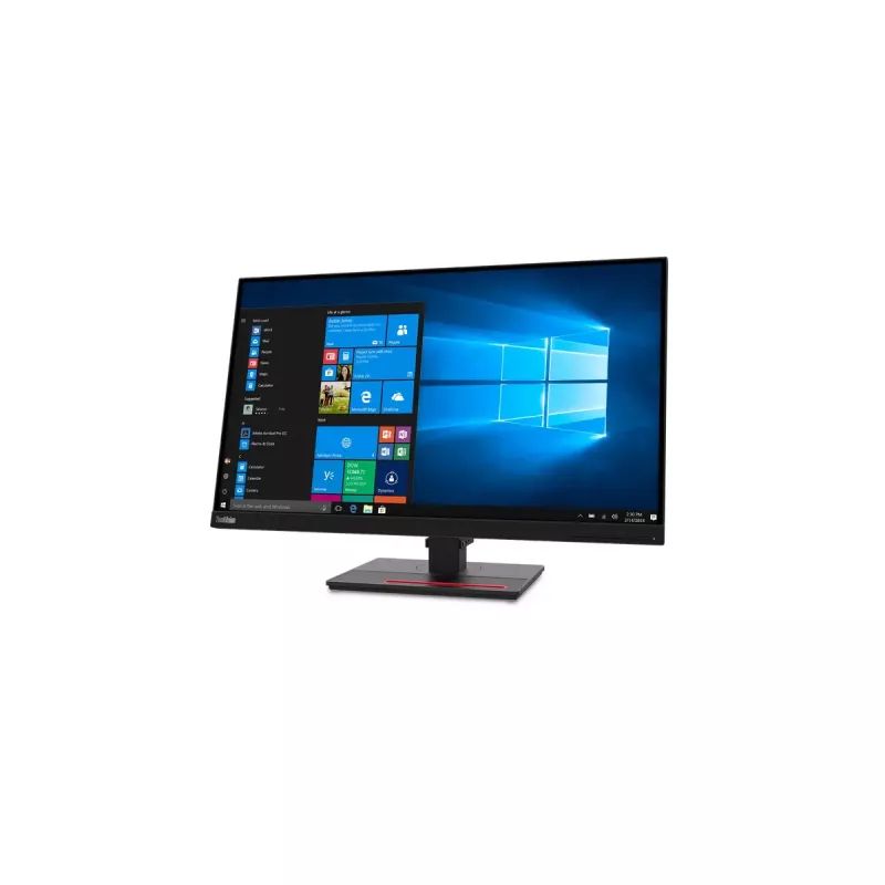 Monitor komputerowy Lenovo ThinkVision T27q-20 68,6 cm (27 cali) 2560 x 1440 pikseli Quad HD LCD Czarny