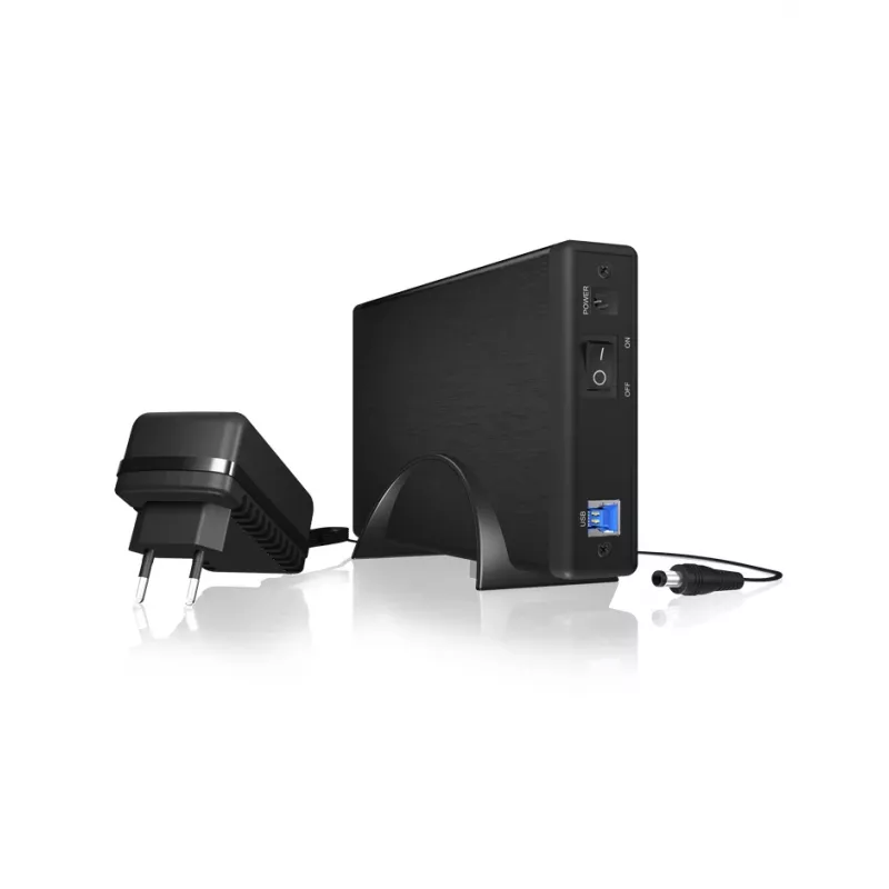 Obudowa HDD ICY BOX IB-377U3 Czarna 3.5 cala