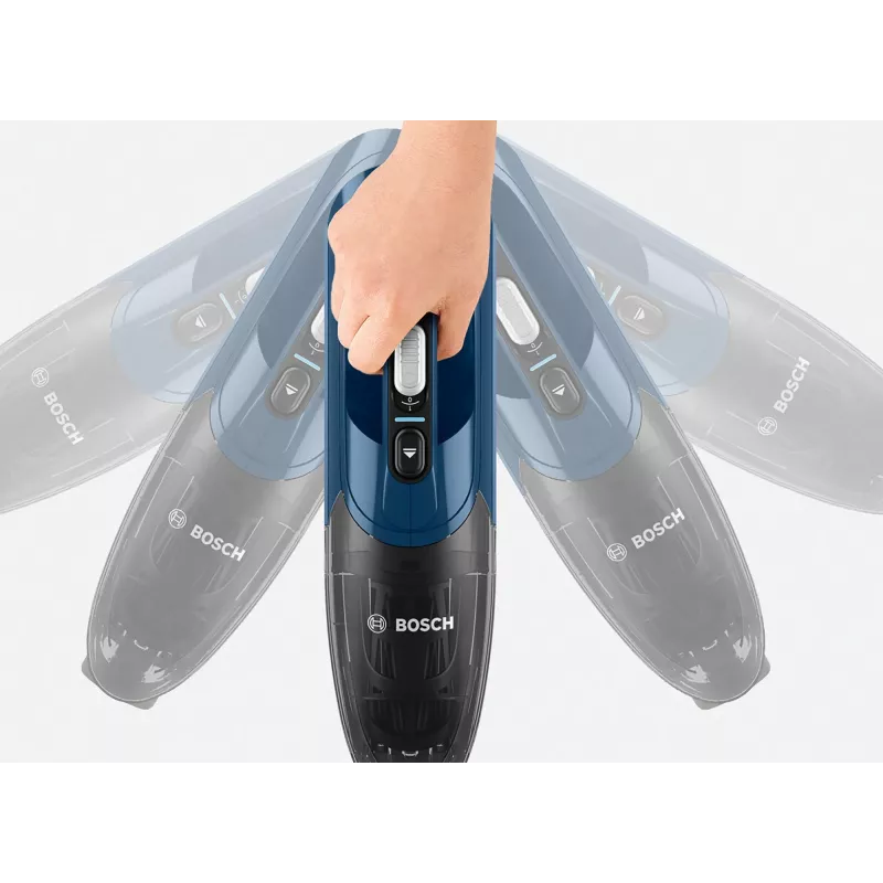 Bosch Serie 2 BBHF216 odkurzacz bezprzewodowy/miotła elektryczna 2-w-1 odkurzacz bezprzewodowy Akumulatorowy Na sucho Bezworkowy Niebieski