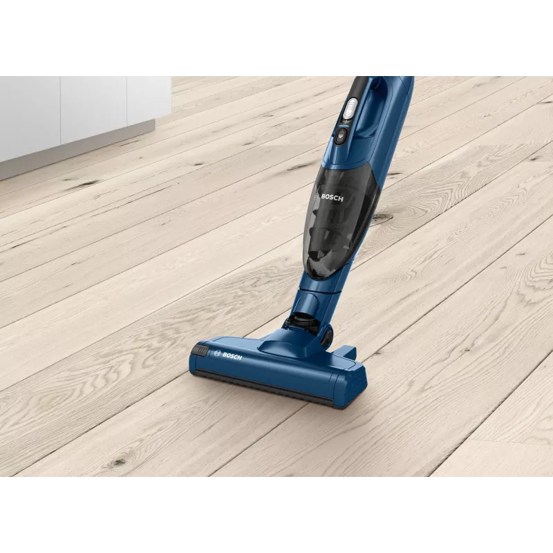 Bosch Serie 2 BBHF216 odkurzacz bezprzewodowy/miotła elektryczna 2-w-1 odkurzacz bezprzewodowy Akumulatorowy Na sucho Bezworkowy Niebieski