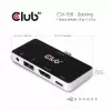 CLUB3D USB Type C 4-w-1 Hub do HDMI™ 4K60Hz USB Type C PD / USB Type A / Gniazdo audio