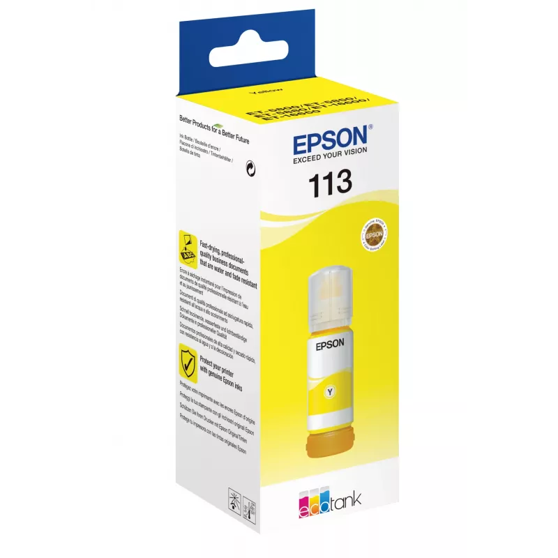 Wkład atramentowy Epson C13T06B440 113 żółty