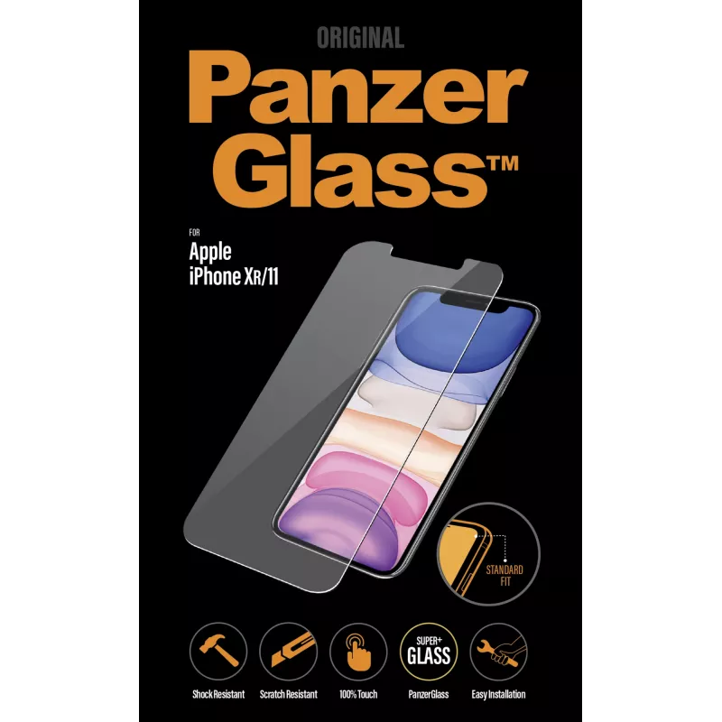 PanzerGlass ® Ochrona ekranu iPhone 11 | XR | Standard Fit