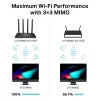 Router bezprzewodowy TP-Link Archer C80 Gigabit Ethernet Dual-band (2,4 GHz / 5 GHz) Czarny