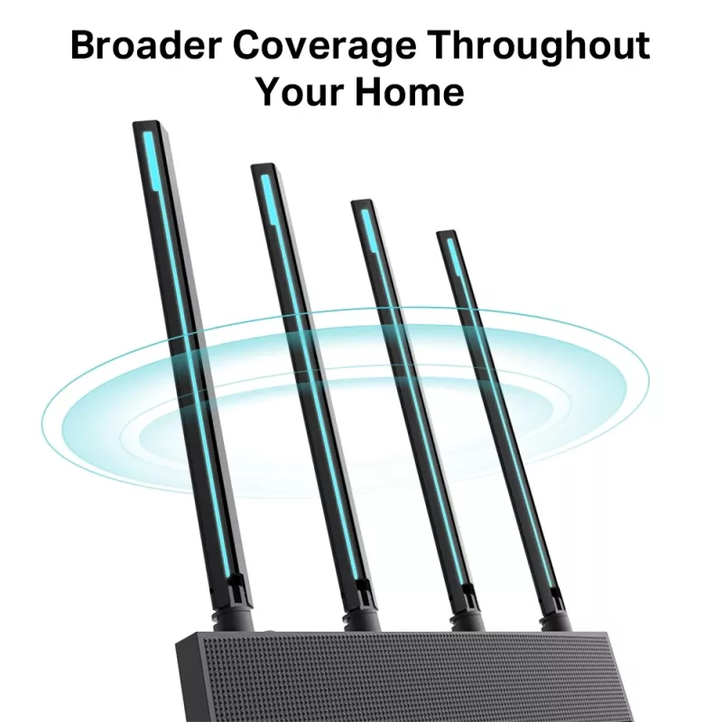 Router bezprzewodowy TP-Link Archer C80 Gigabit Ethernet Dual-band (2,4 GHz / 5 GHz) Czarny