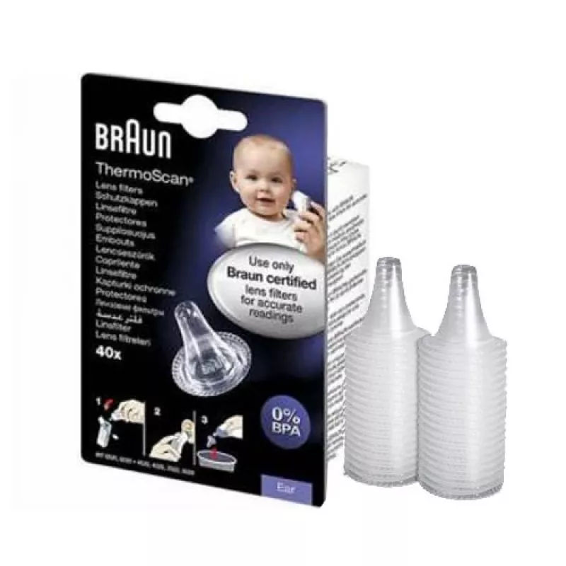 Braun LF40 ThermoScan jednorazowe filtry soczewki