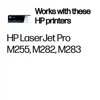HP 207A cyjan oryginalna kaseta z tonerem LaserJet, 1250 stron, cyjan, 1 szt.