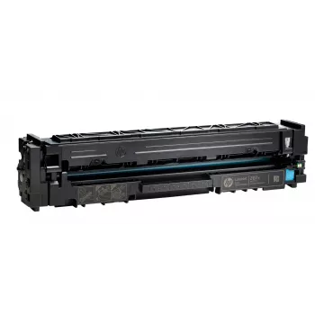 HP 207X wysokowydajny cyjanowy oryginalny wkład z tonerem LaserJet, 2450 stron, cyjanowy, 1 szt.