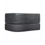 LOGITECH Ergo K860 - Bezprzewodowa dzielona klawiatura Grafit Qwerty Pan Nordic