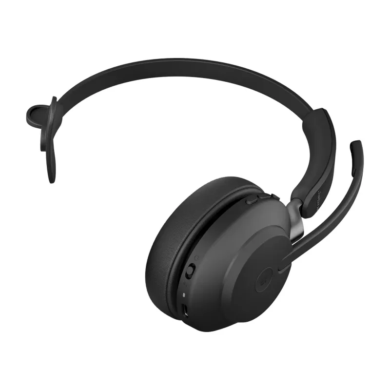 Jabra Evolve2 65 USB-A Czarny MS Stacja ładująca Mono