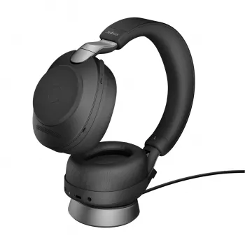 Jabra Evolve2 85 - Link380a UC Stereo Stand, Czarny