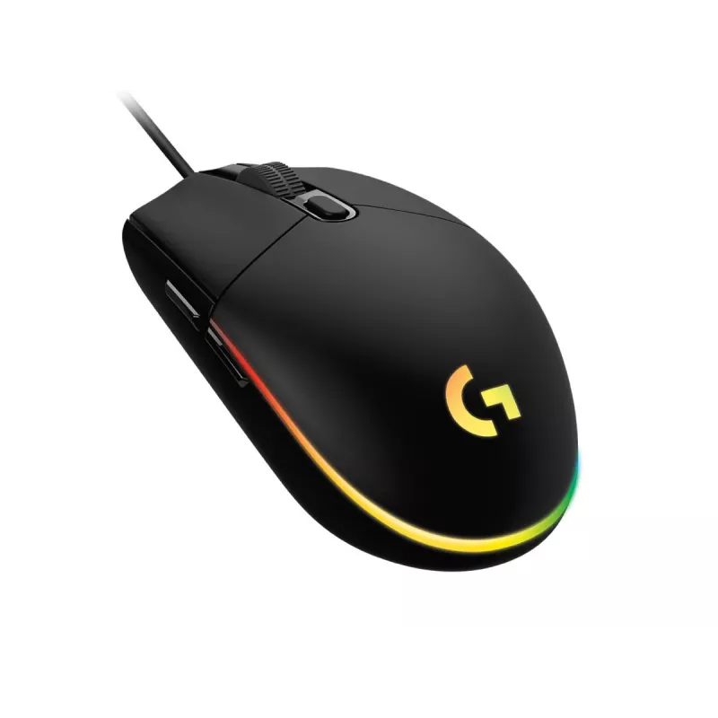 LOGITECH G102 Mysz Gamingowa USB Czarna