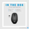 Mysz HP Dual Mode Black Mouse 300, praworęczna, optyczna, RF bezprzewodowa, 3600 DPI, czarna