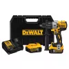 Wiertarko-wkrętarka akumulatorowa DeWalt DCD996P2 18V Li-Ion 5Ah, uchwyt bezkluczykowy, 3-biegowa, 95 Nm, 2,1 kg, wiercenie udarowe