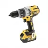 Wiertarko-wkrętarka akumulatorowa DeWalt DCD996P2 18V Li-Ion 5Ah, uchwyt bezkluczykowy, 3-biegowa, 95 Nm, 2,1 kg, wiercenie udarowe