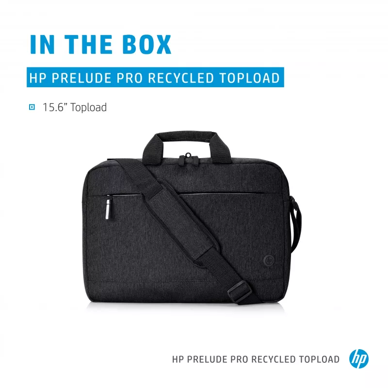 Aktówka HP Prelude Pro 15,6 cala z recyklingu, ładowana od góry