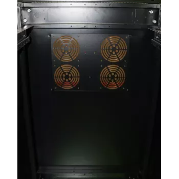 Szafa wisząca Extralink 37U 600X1000 czarna 1200 kg udźwig