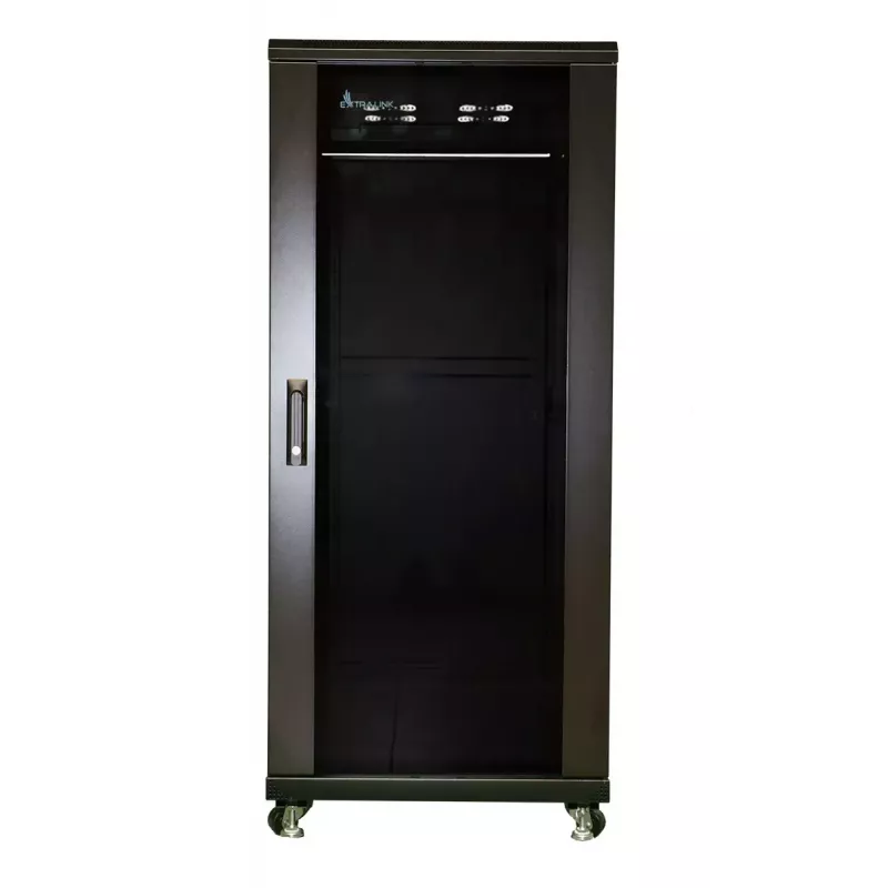 Szafa wisząca Extralink 37U 600X1000 czarna 1200 kg udźwig