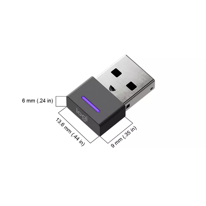 LOGITECH Zone Wireless - USB-C / USB-A - Zestaw słuchawkowy - MSFT Teams Zone - Czarny