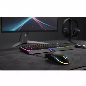 LOGITECH G203 Lightsync mysz gamingowa USB czarna
