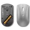 Optyczna mysz Bluetooth Lenovo 600 — 2400 DPI, Bluetooth 5.0 dual-host, 3 przyciski, kulkowa rolka przewijania, żelaznoszary